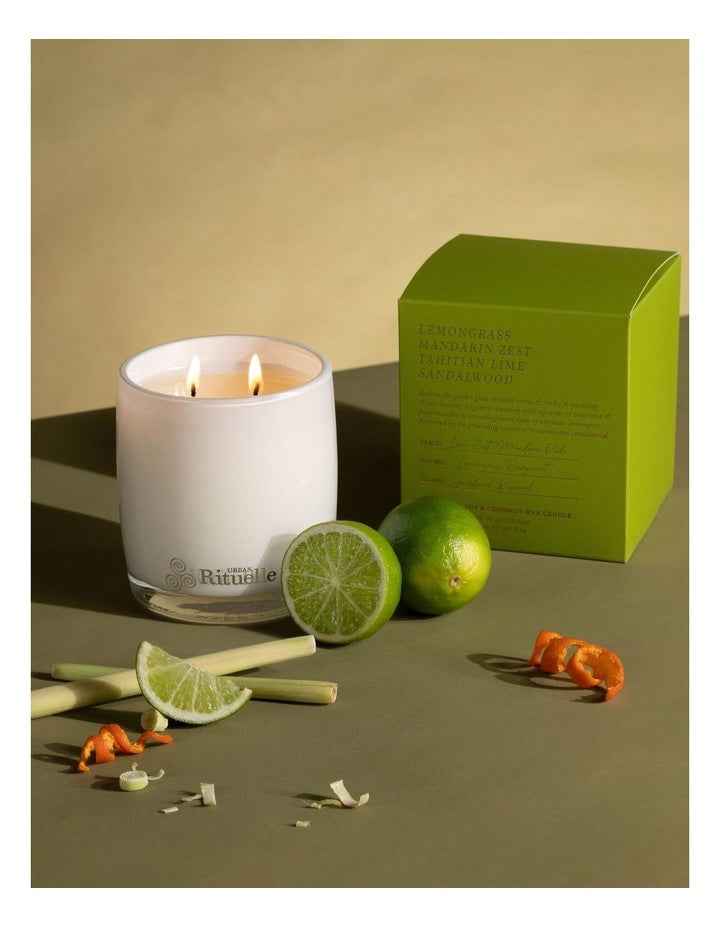 Lemongrass And Mandarin Zest Candle 140g