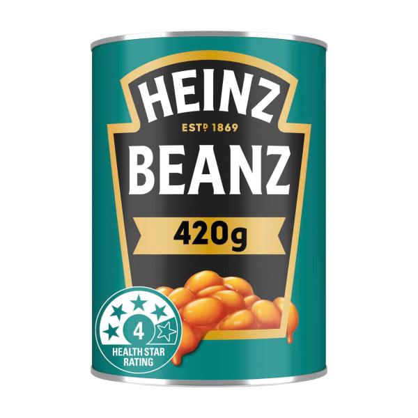 HEINZ BAKED BEANS TOMATO SAUCE 420G