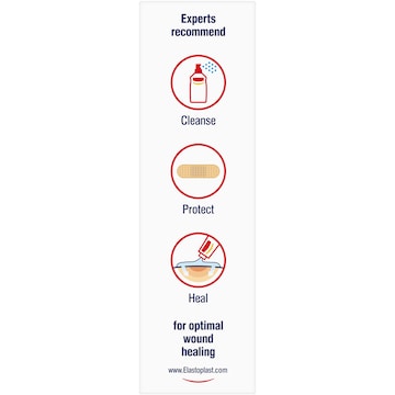 Elastoplast Water Resistant Plastic Plasters 40 pack