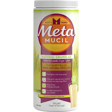 Metamucil Daily Fibre Supplement Natural Granular Coarse 72 Doses 504g