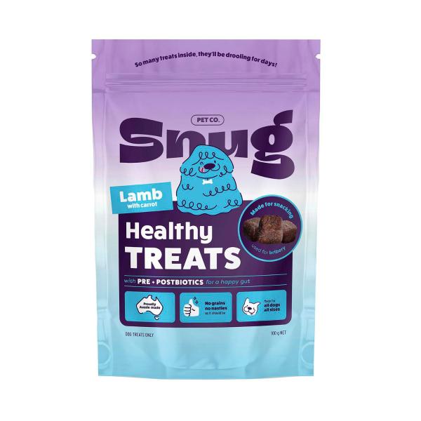 SNUG PET CO HEALTHY DOG TREATS LAMB WITH CARROT 100 GRAM