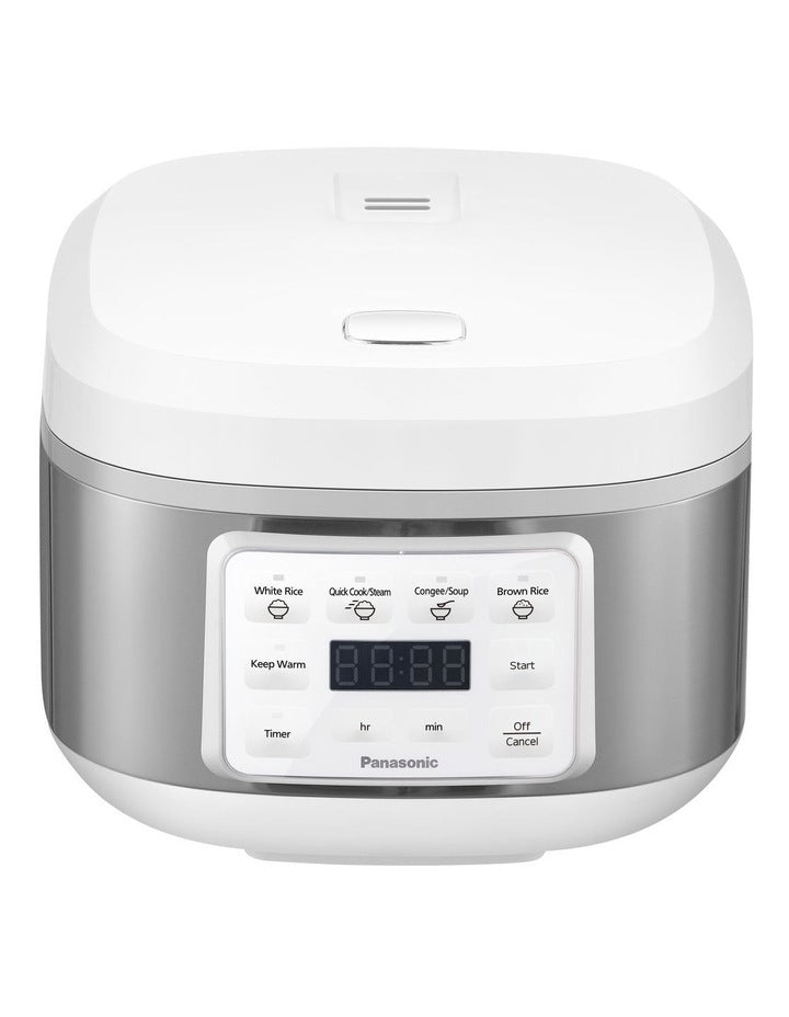 Easy One-touch Operation Rice Cooker 8 Cup in White