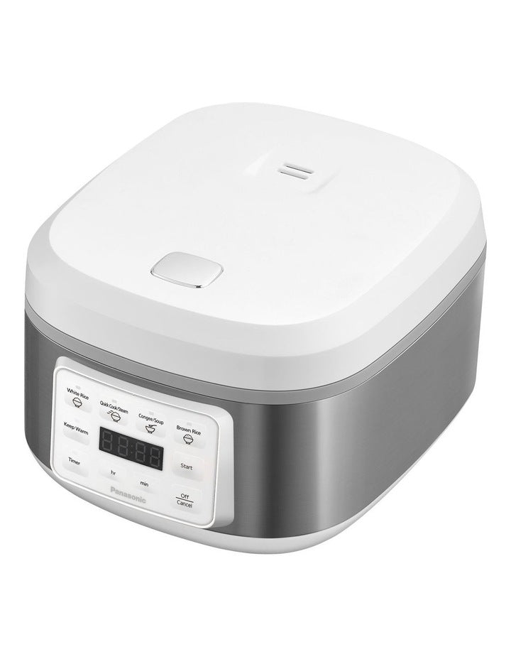Easy One-touch Operation Rice Cooker 8 Cup in White