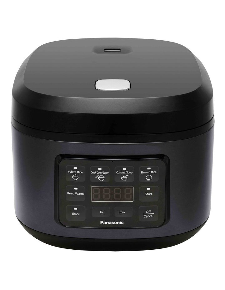 Easy One-touch Operation Rice Cooker 10 Cup  SR-DA182KST in Black