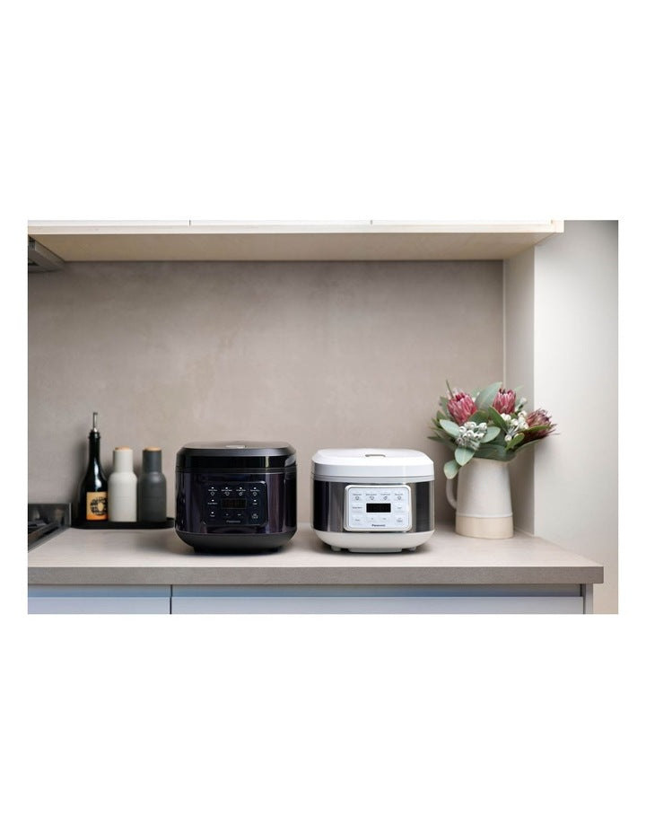 Easy One-touch Operation Rice Cooker 10 Cup  SR-DA182KST in Black