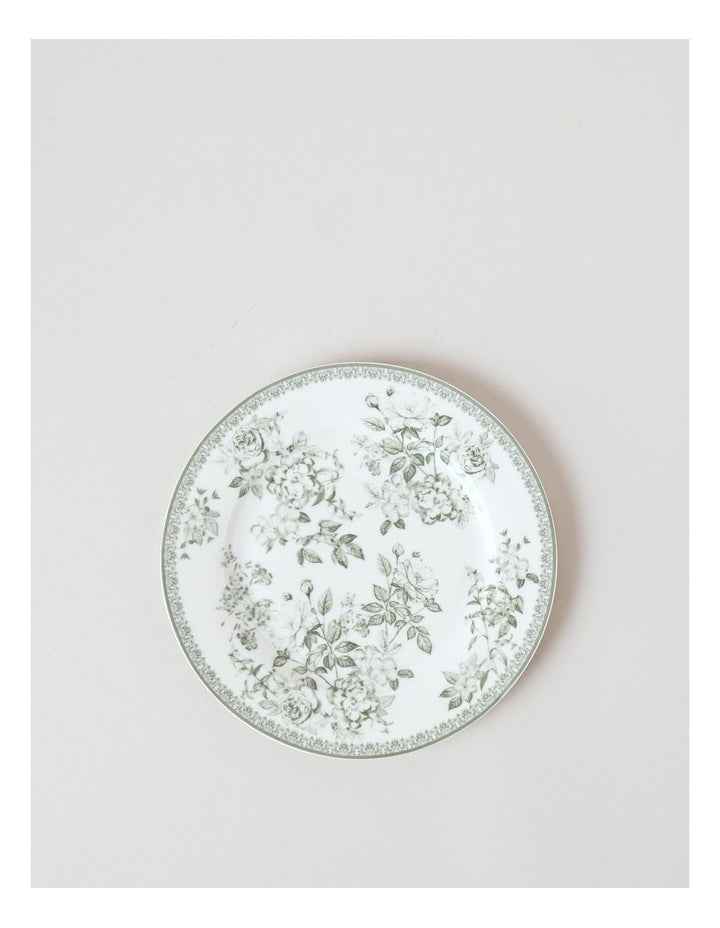 Aster 12pc Dinner Set in Green Toile