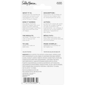 Sally Hansen Advanced Hard As Nails Strengthener Polish 13.3mL