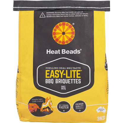 Heat Beads Easy-Lite Bbq Briquettes 3kg