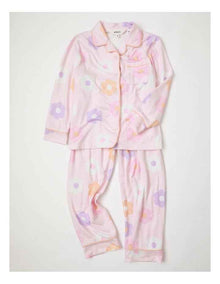 Floral Pyjama Set in Pink