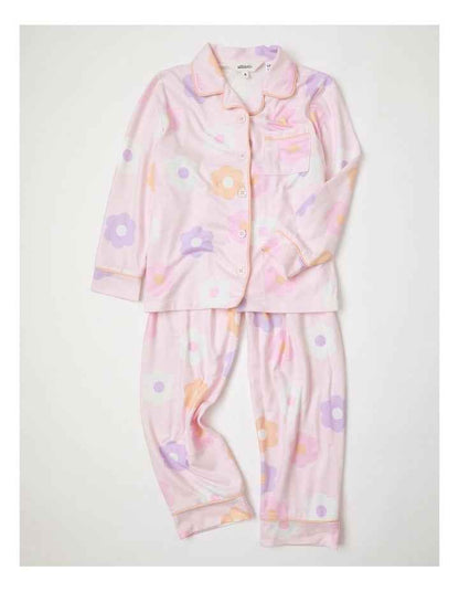 Floral Pyjama Set in Pink