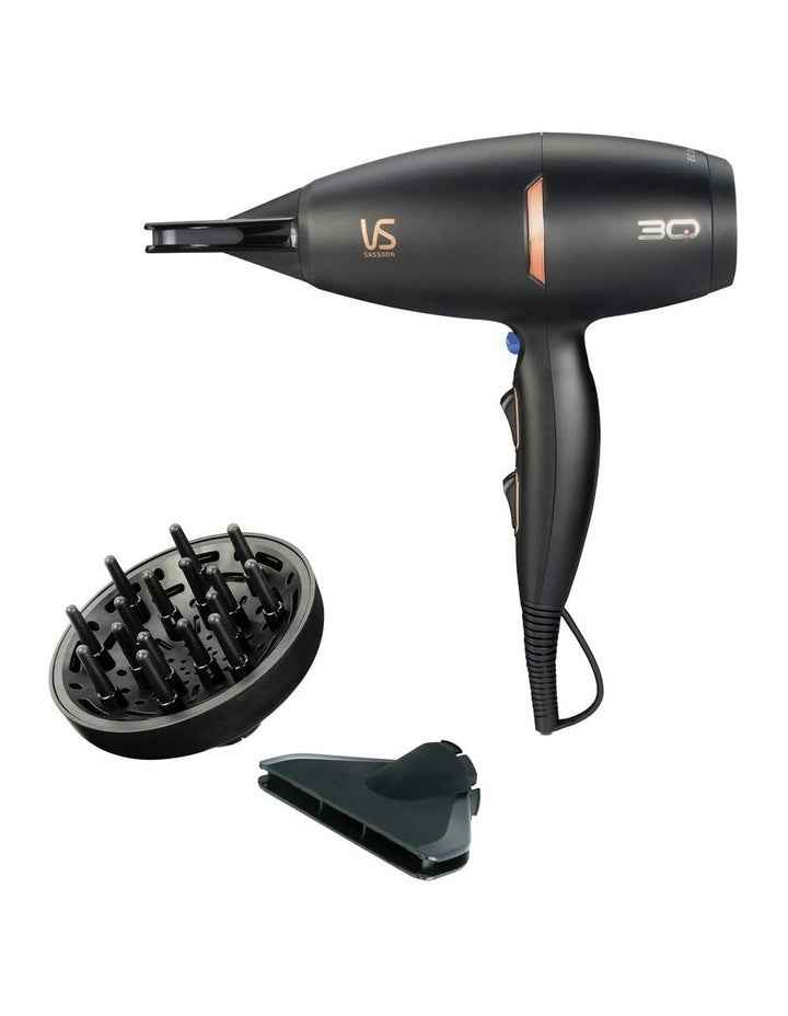 3Q Brilliance Hairdryer in Black