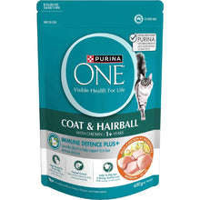 Purina One Adult Cat Food Caot & Hairball With Chicken 450g