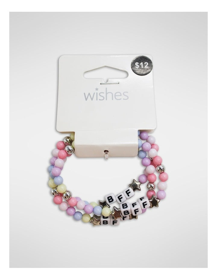 Star BFF Bracelet Pack 3 in Multi