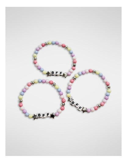 Star BFF Bracelet Pack 3 in Multi