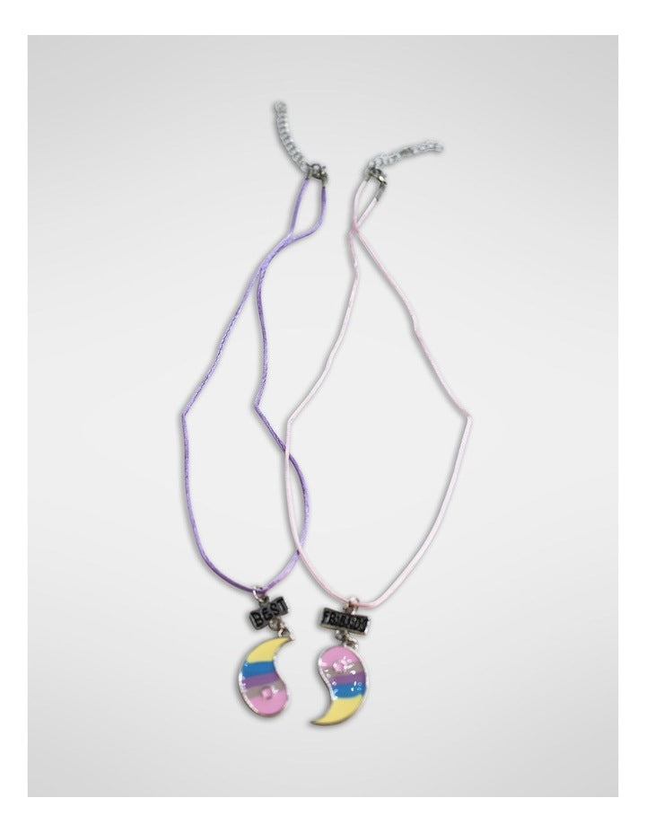 Yin Yang BFF Necklace in Multi