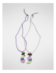 Yin Yang BFF Necklace in Multi