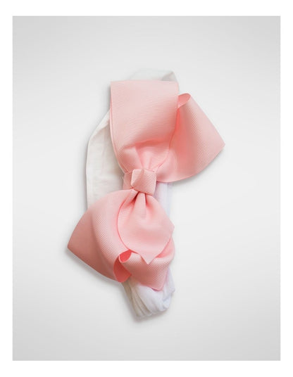 Flower Sunglasses And Hair Wrap Set in Pink