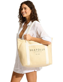 Canvas Tote Bag in Sand