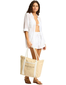 Canvas Tote Bag in Sand