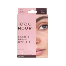 1000 HOUR LASH & BROW DYE KIT DARK BROWN