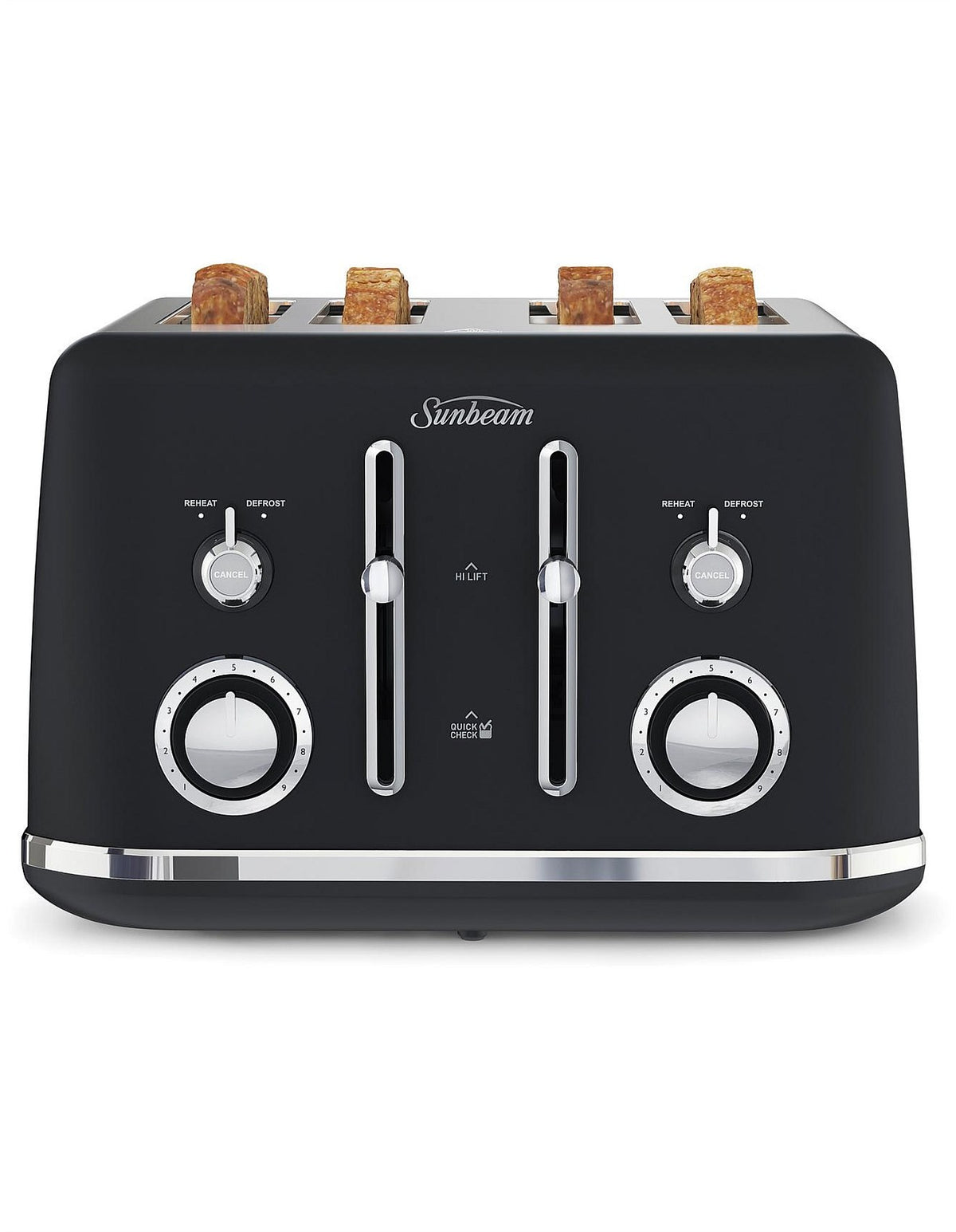TA2740K Alinea 4 Slice Toaster - Dark Canyon Black