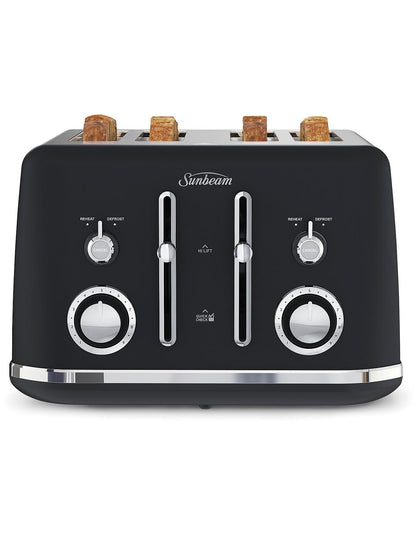 TA2740K Alinea 4 Slice Toaster - Dark Canyon Black