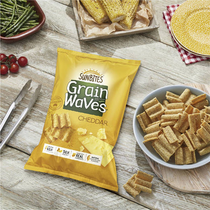 Sunbites Wholegrain Chips Share Pack Cheddar 170g