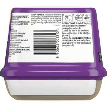 Glade Lavender Scented Gel Air Freshener 180g