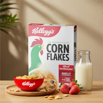Kellogg's Corn Flakes Breakfast Cereal 890g