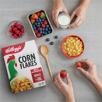 Kellogg's Corn Flakes Breakfast Cereal 890g