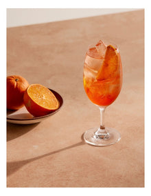 Spritz Glass Set of 4 in Clear