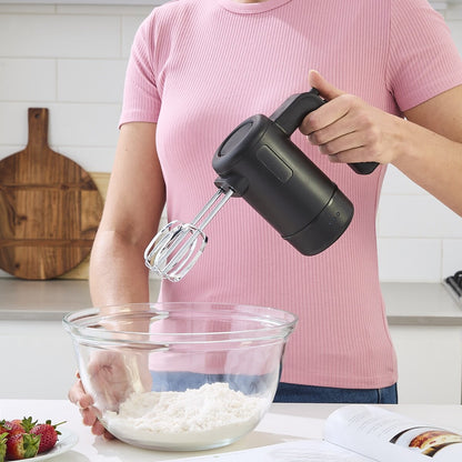 Portable USB Hand Mixer - Black