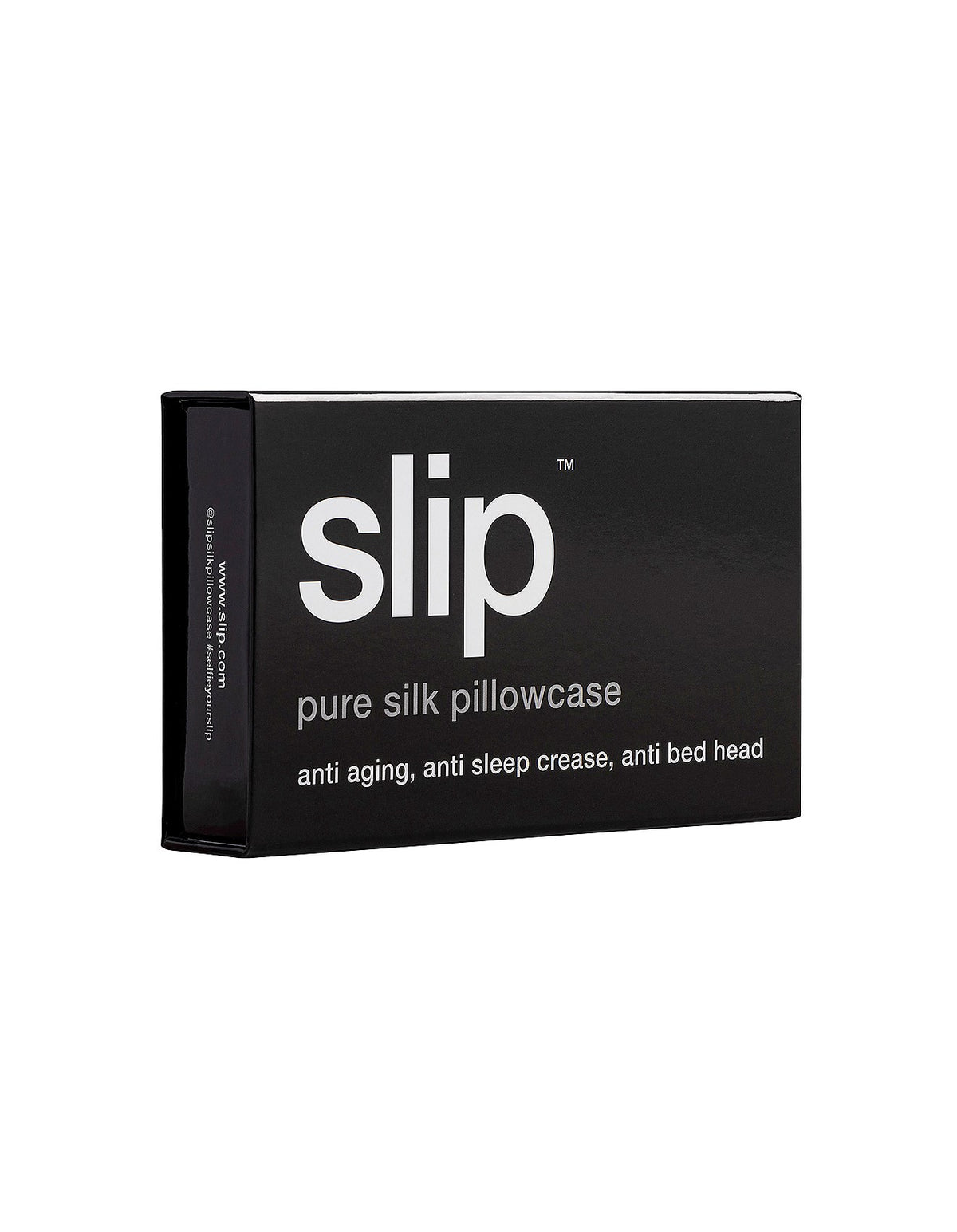 Pure Silk Pillowcase - Black - Queen