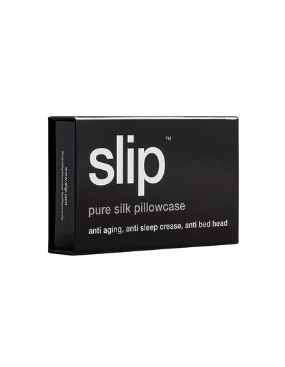 Pure Silk Pillowcase - Black - Queen