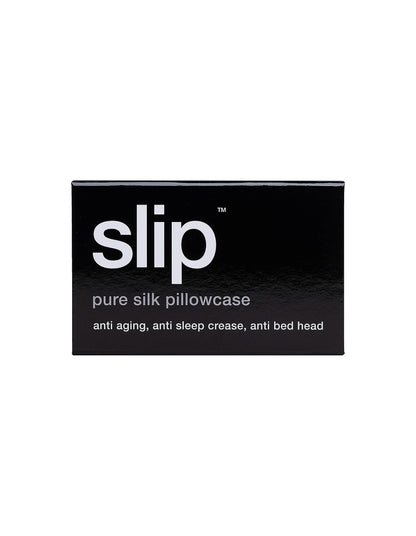 Pure Silk Pillowcase - Black - Queen