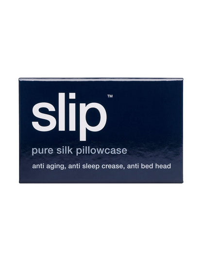 Pure Silk Pillowcase - Navy - Queen