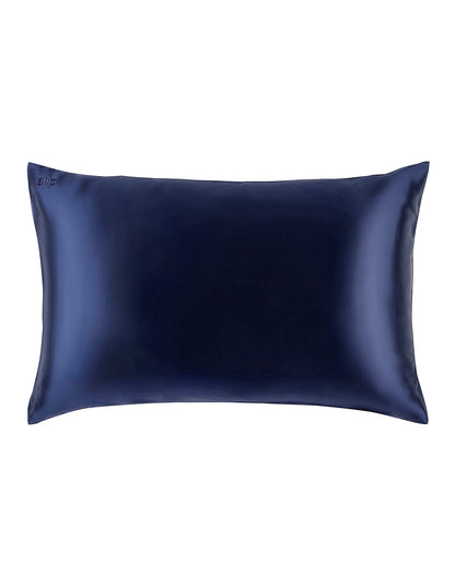 Pure Silk Pillowcase - Navy - Queen