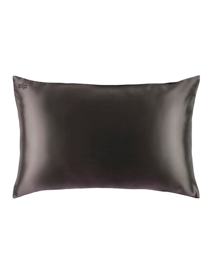 Pure Silk Pillowcase - Charcoal - Queen