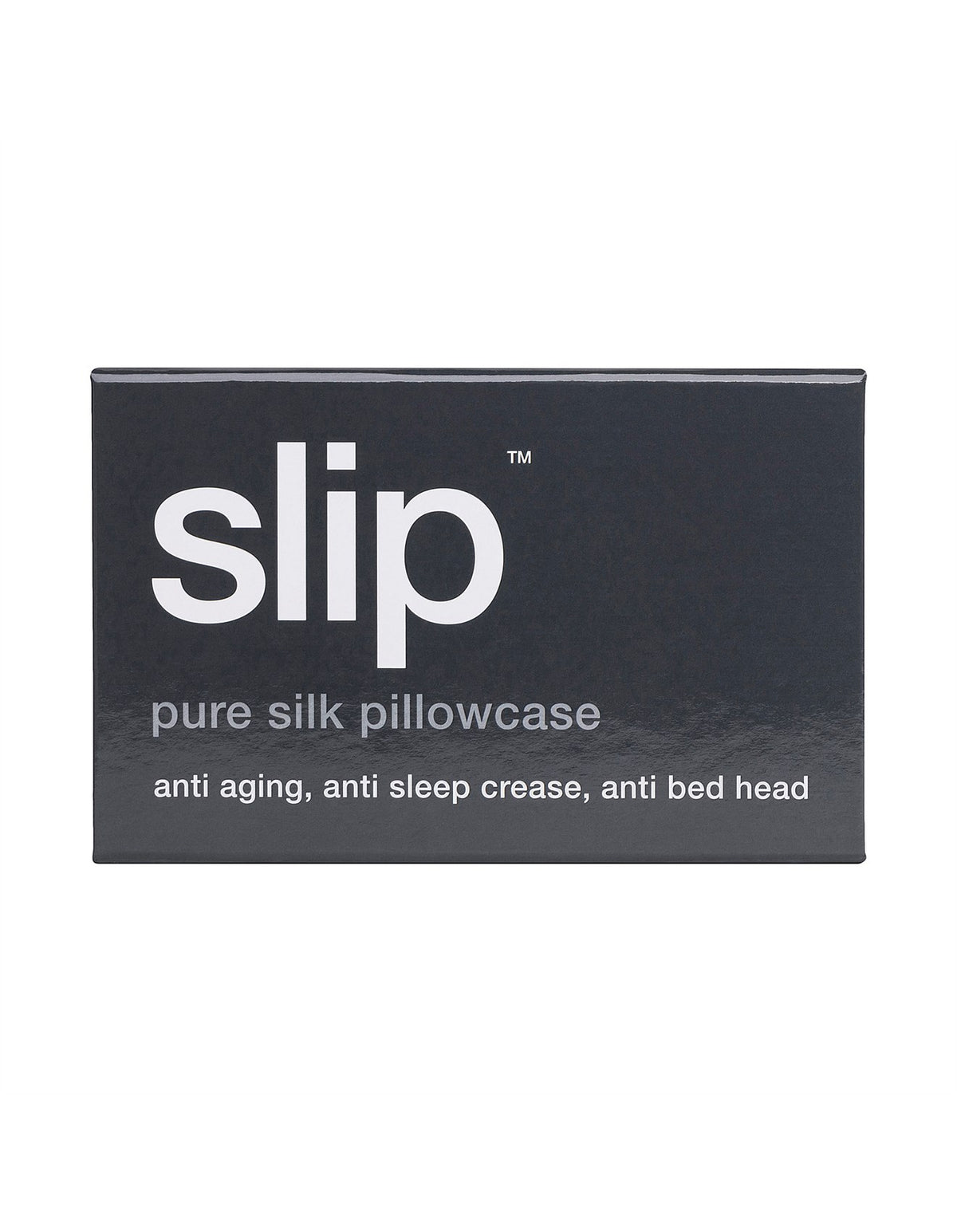 Pure Silk Pillowcase - Charcoal - Queen