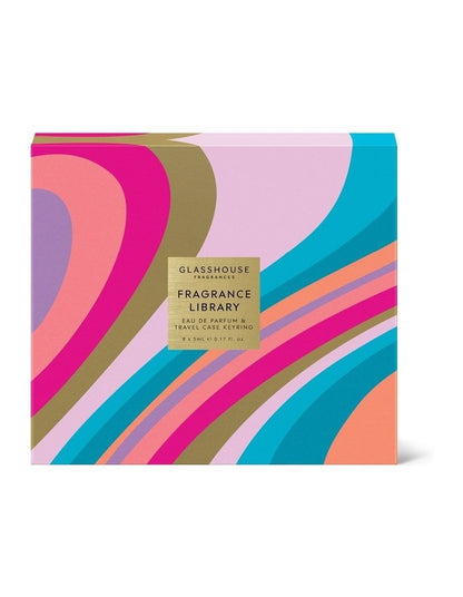 Fragrance Library Discovery Set and Travel Case Keyring 8x5ml
