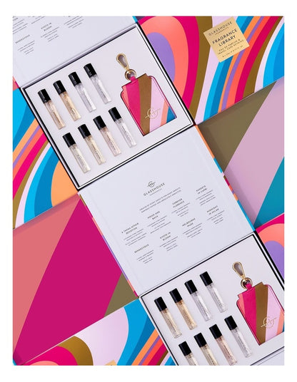 Fragrance Library Discovery Set and Travel Case Keyring 8x5ml