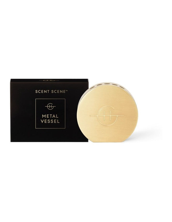 Scent Scene&trade; Gold Metal Vessel