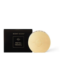 Scent Scene&trade; Gold Metal Vessel