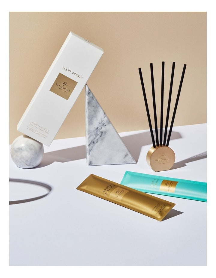 Scent Scene&trade; Gold Metal Vessel