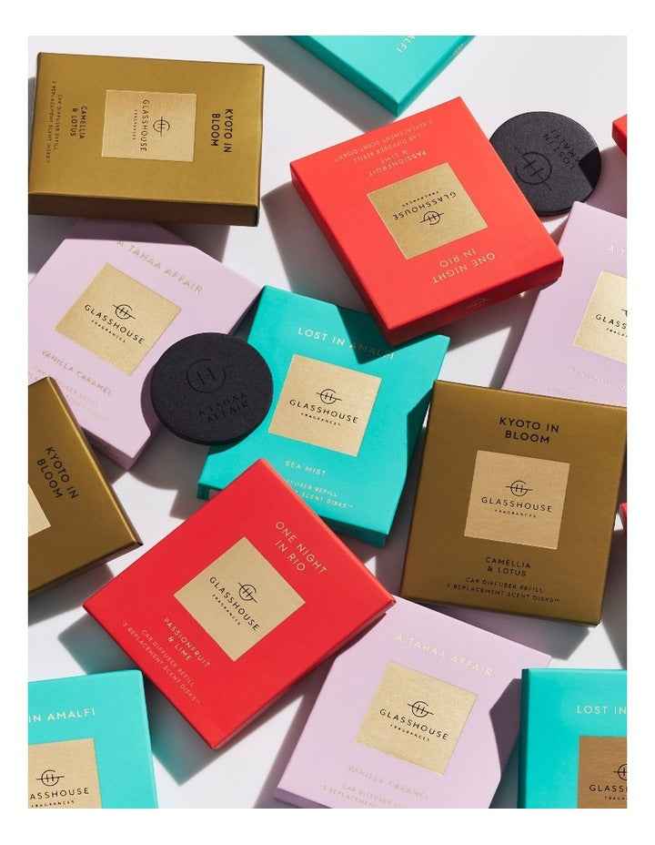 Lost Amalfi Car Diffuser 3 Replacement Scent Disks