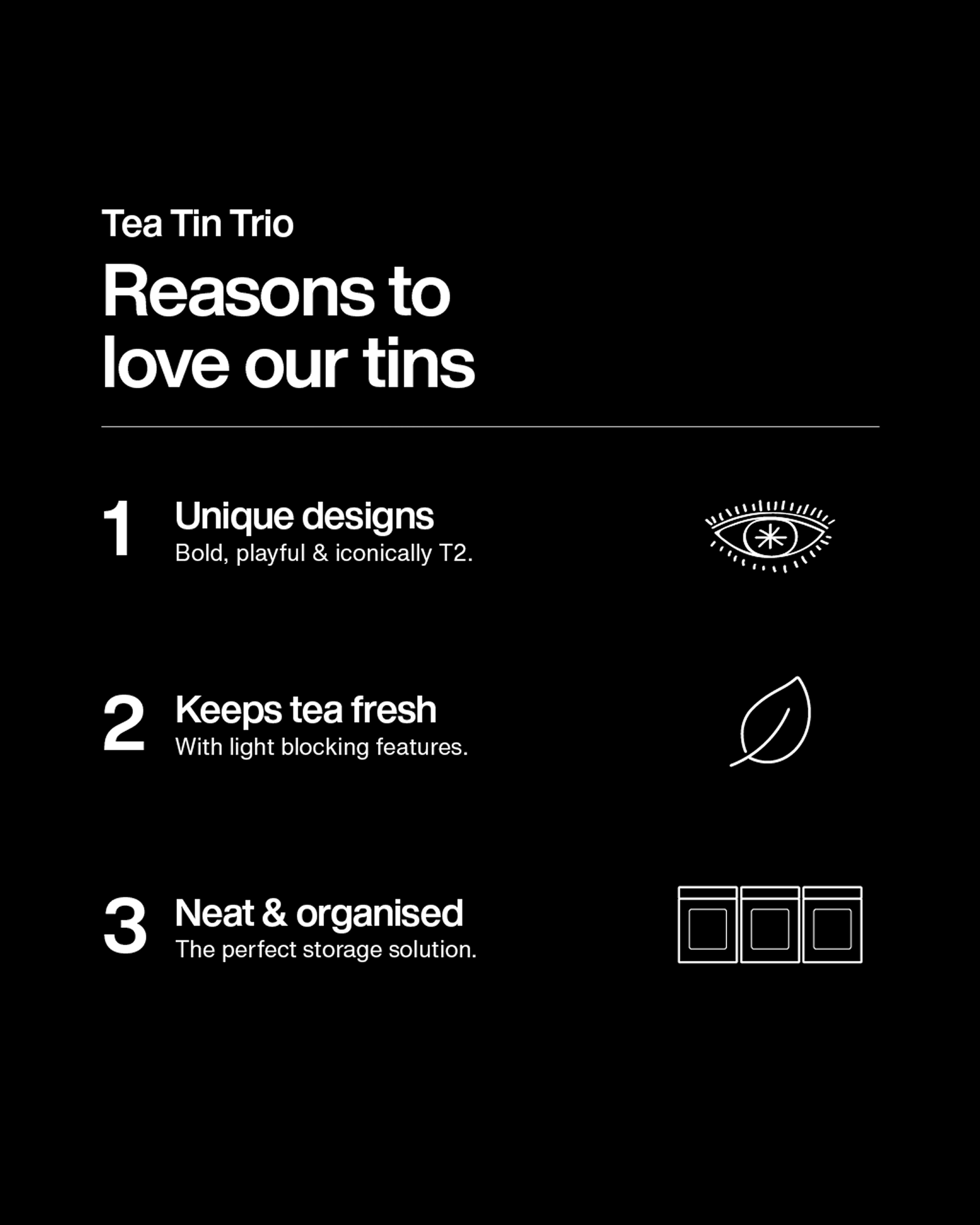 Tea Tin Trio Bundle