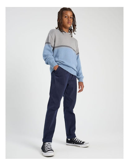 5 Pocket Chino Pant in Navy