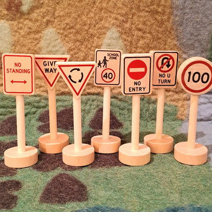 Fun Factory Australian themed Traffic Signs 20 Packs for 3yrs+