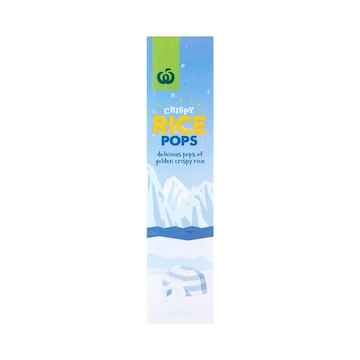 Woolworths Crispy Rice Pops 370g