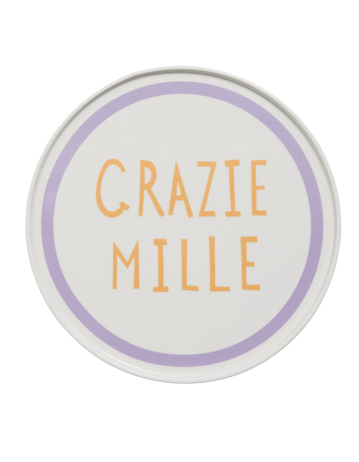Grazie Mille Plate 25cm